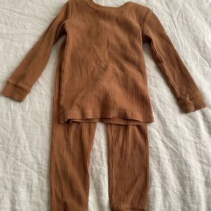 Mebie baby ribbed set